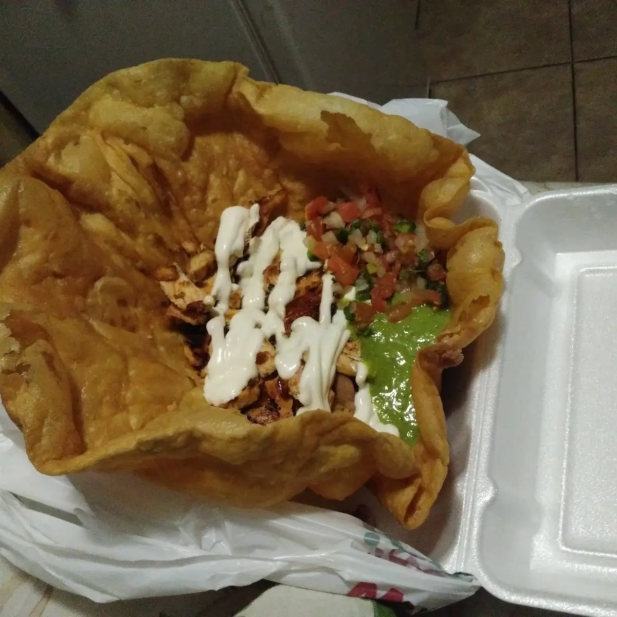 Chicken Taco Salad