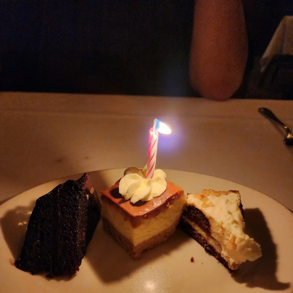 Wedge of Chocolate Cake