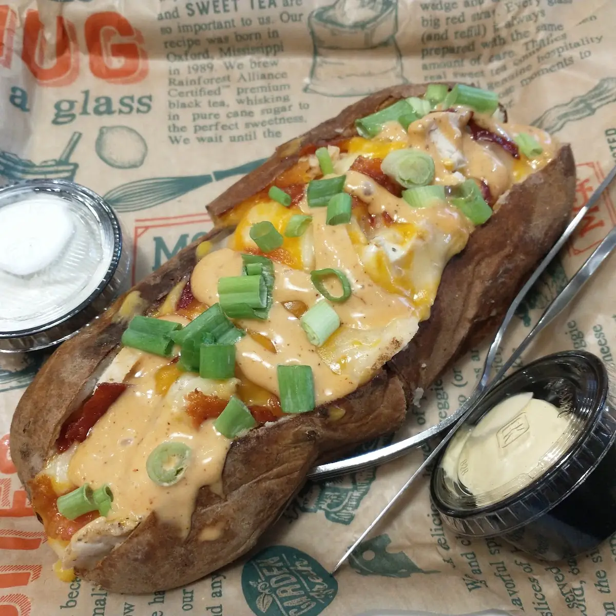 Spicy Chicken Spud