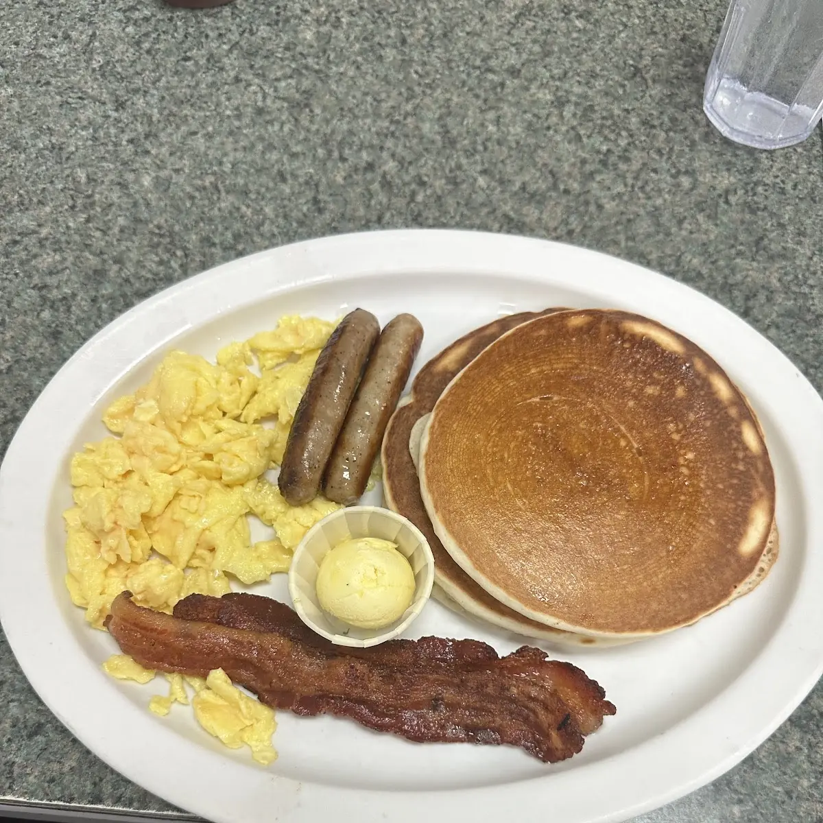 Chicken Fried Steak and Eggs and Toast