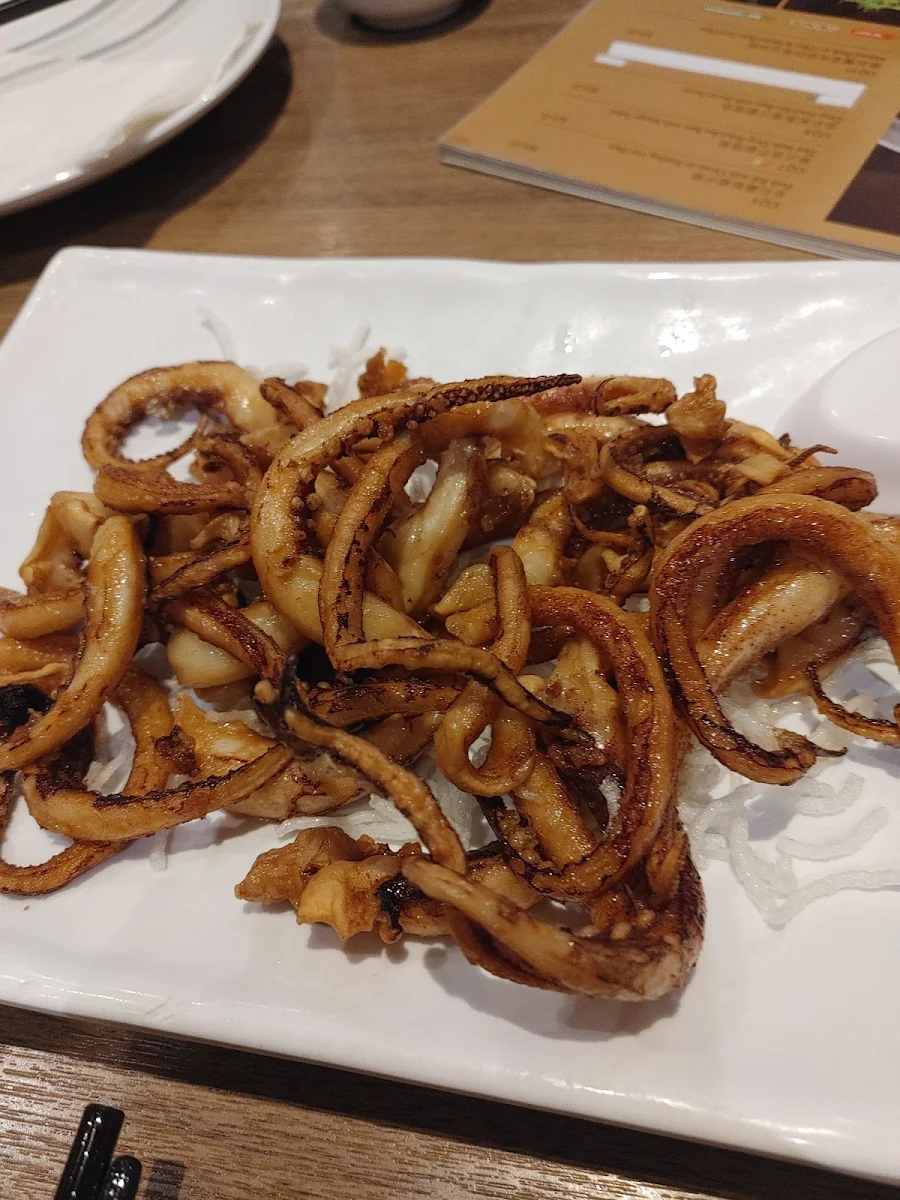 Deep Fried Squid Tentacles