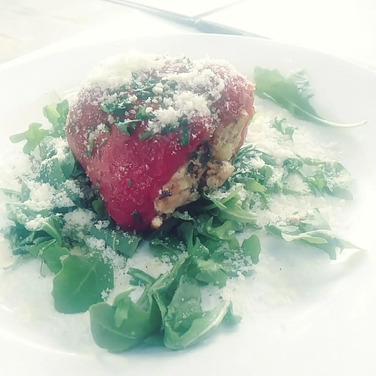 Stuffed Red Pepper