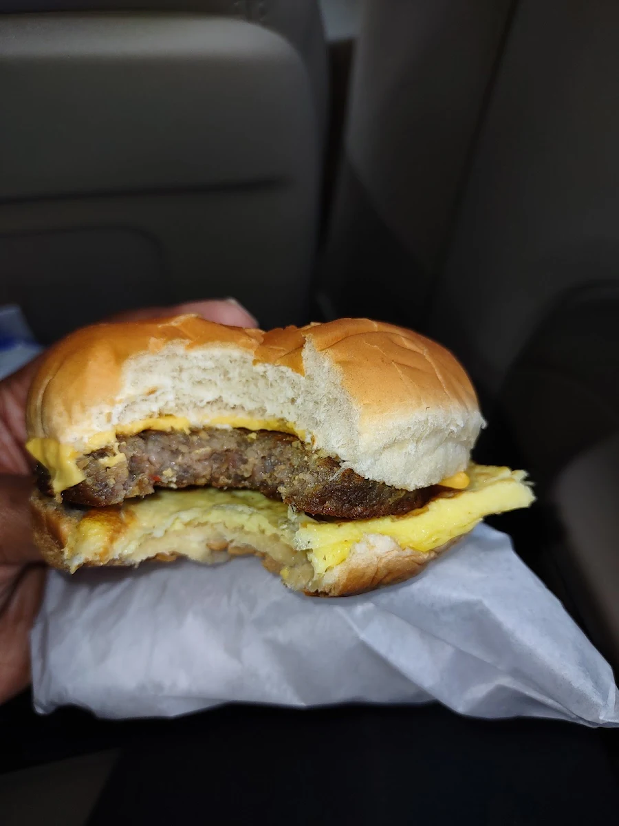 Sausage Egg and Cheese Sandwich