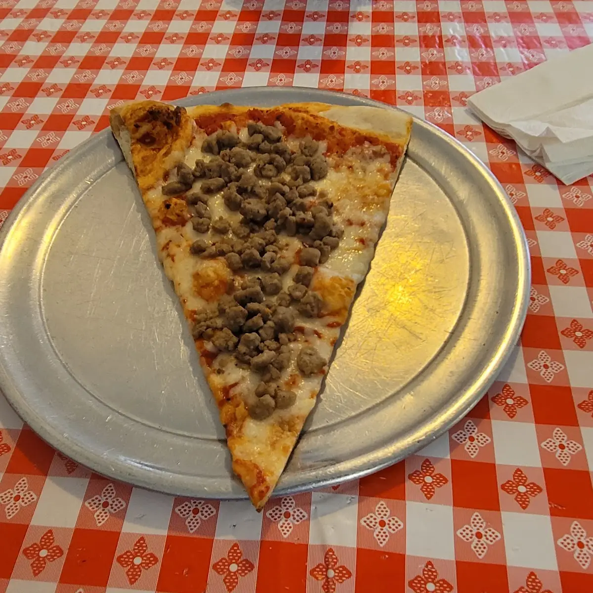 Beef Pizza Slice