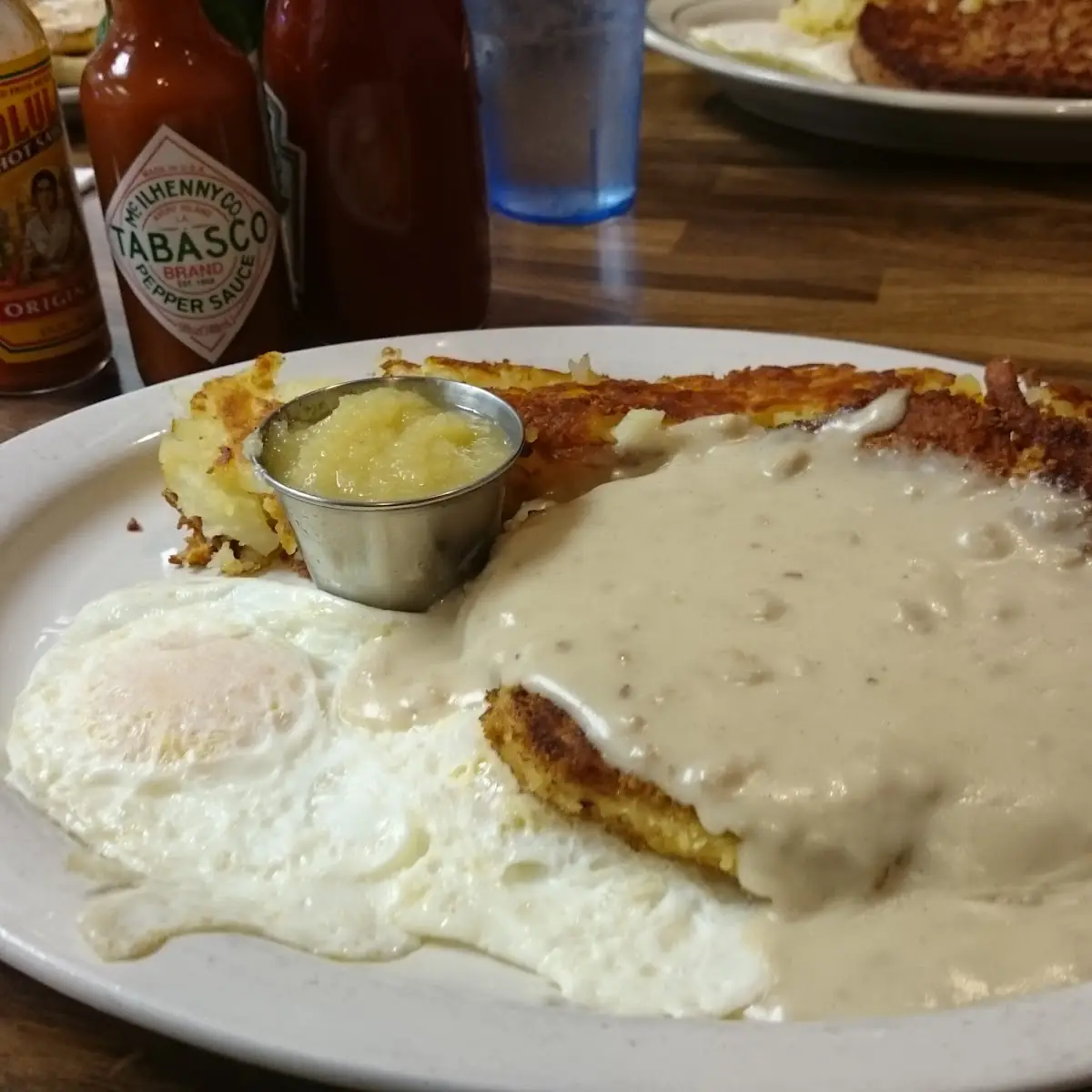 Chicken Fried Steak and Eggs Any Style