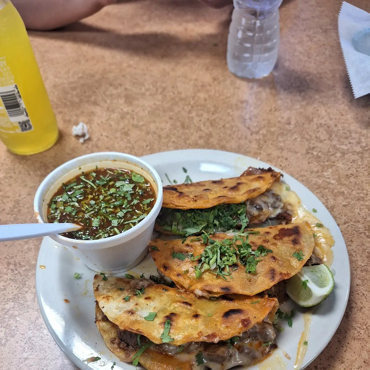 Birria Tacos with Consommé