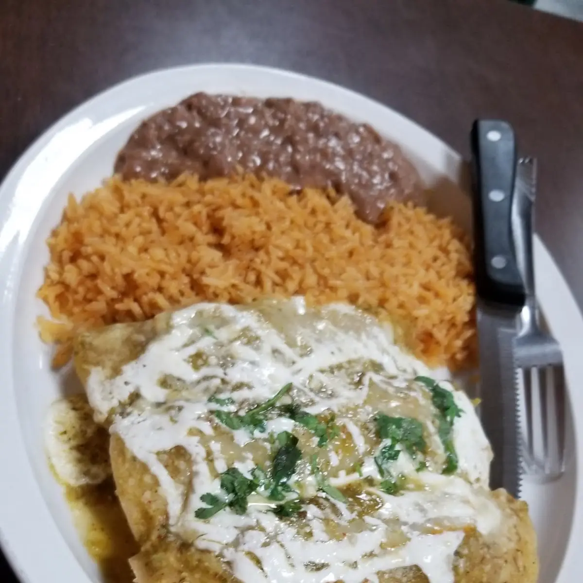 Enchiladas Verdes