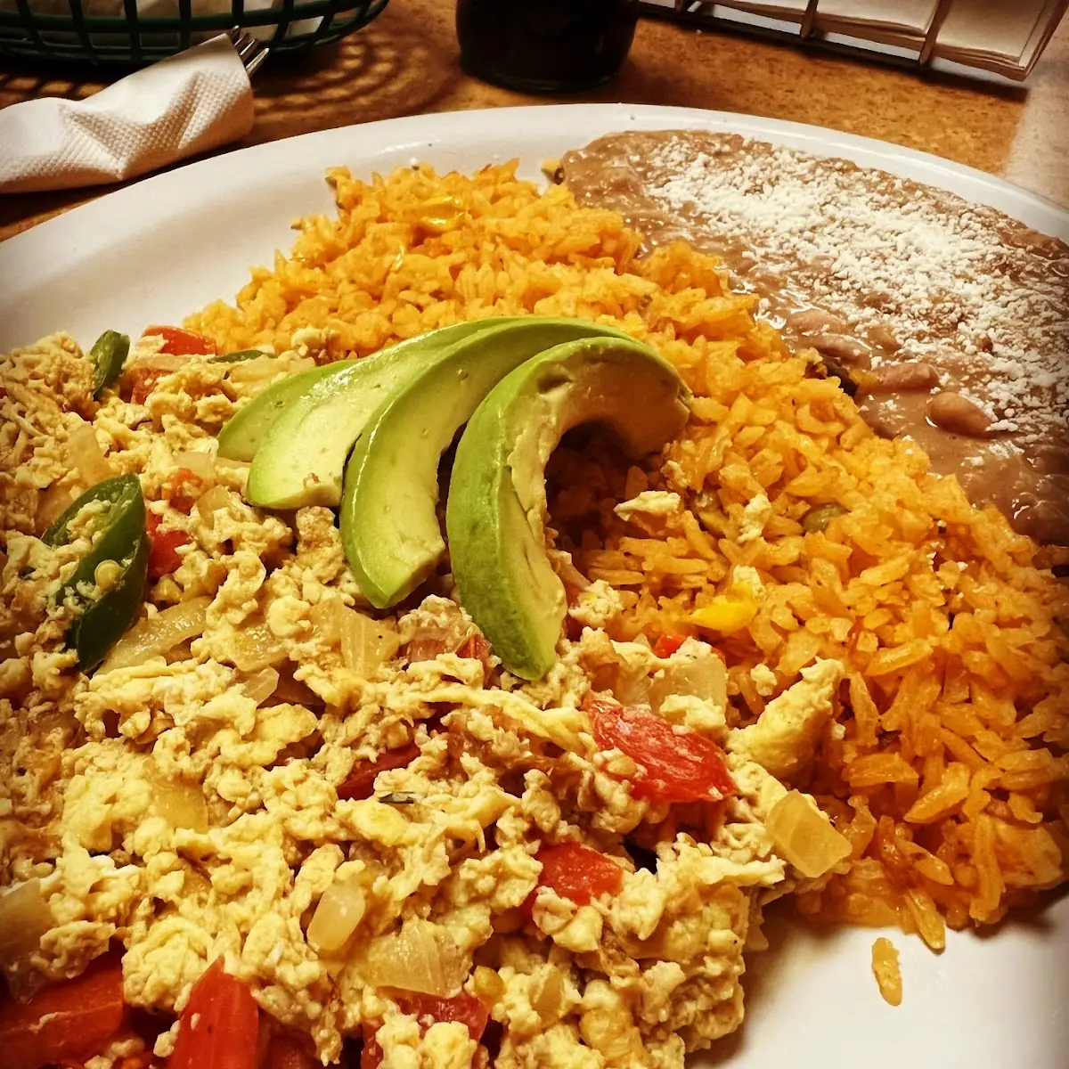 Huevos a La Mexicana Eggs Mexican Style