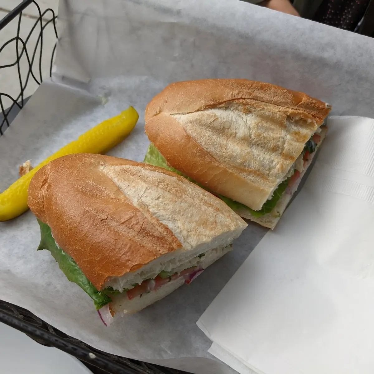 Lemon Mayo Chicken Sandwich