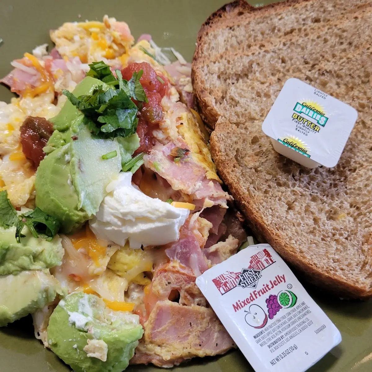 The Niles Special Scramble Scrambled Eggs