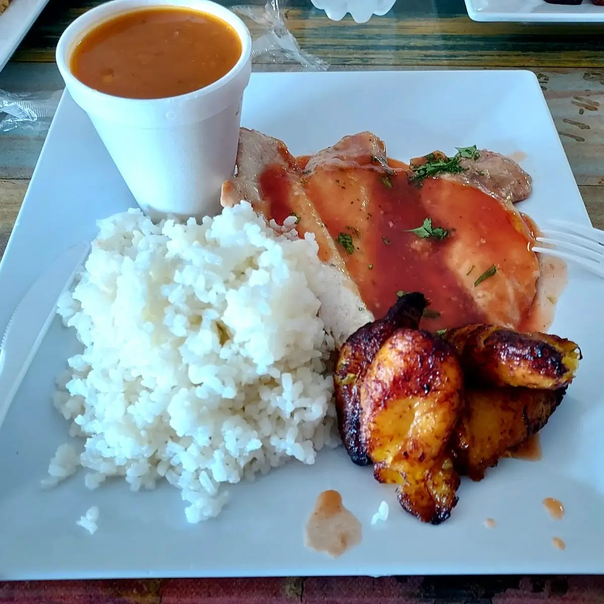 Pechuga En Salsa de Guayaba
