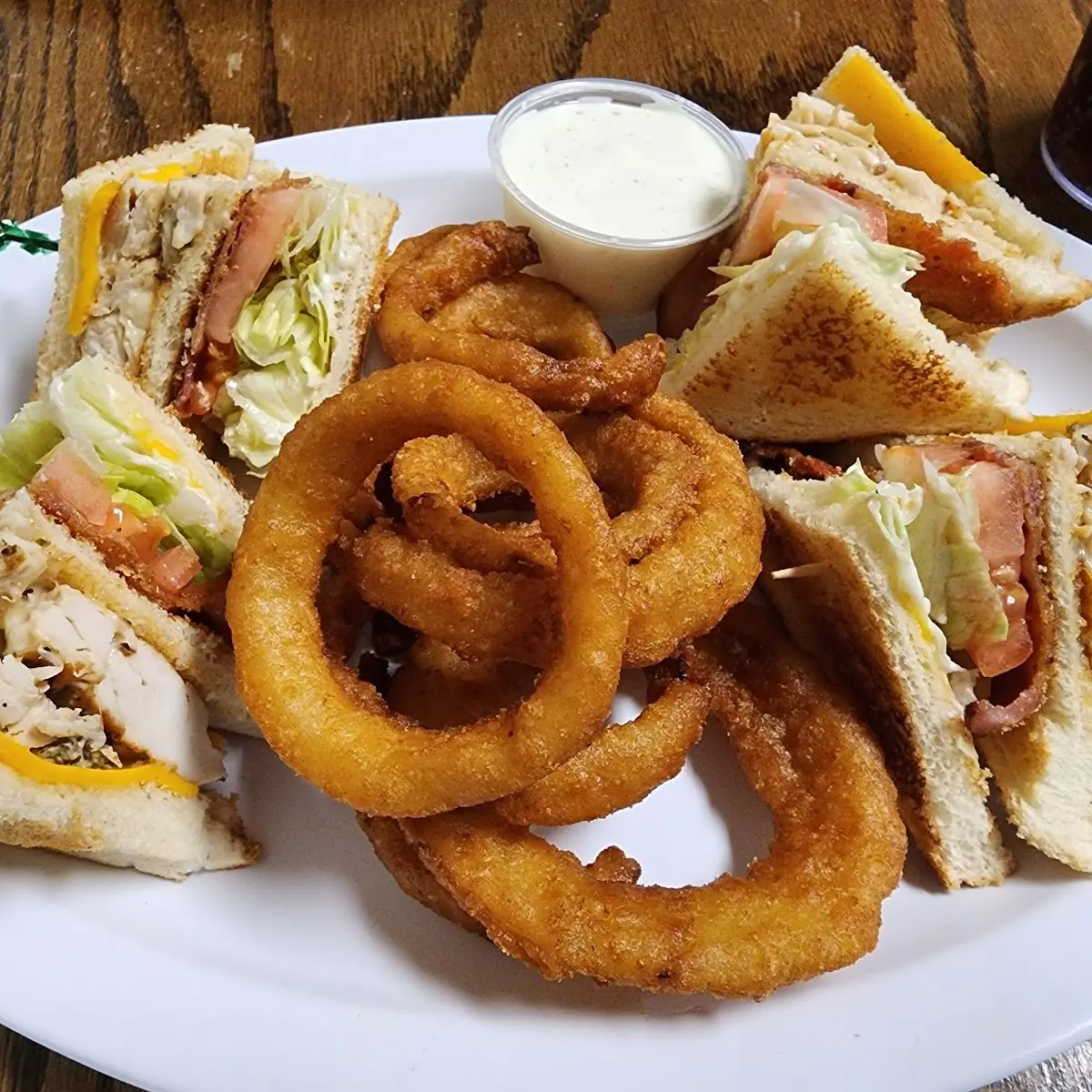 Turkey Bacon Club Sandwich