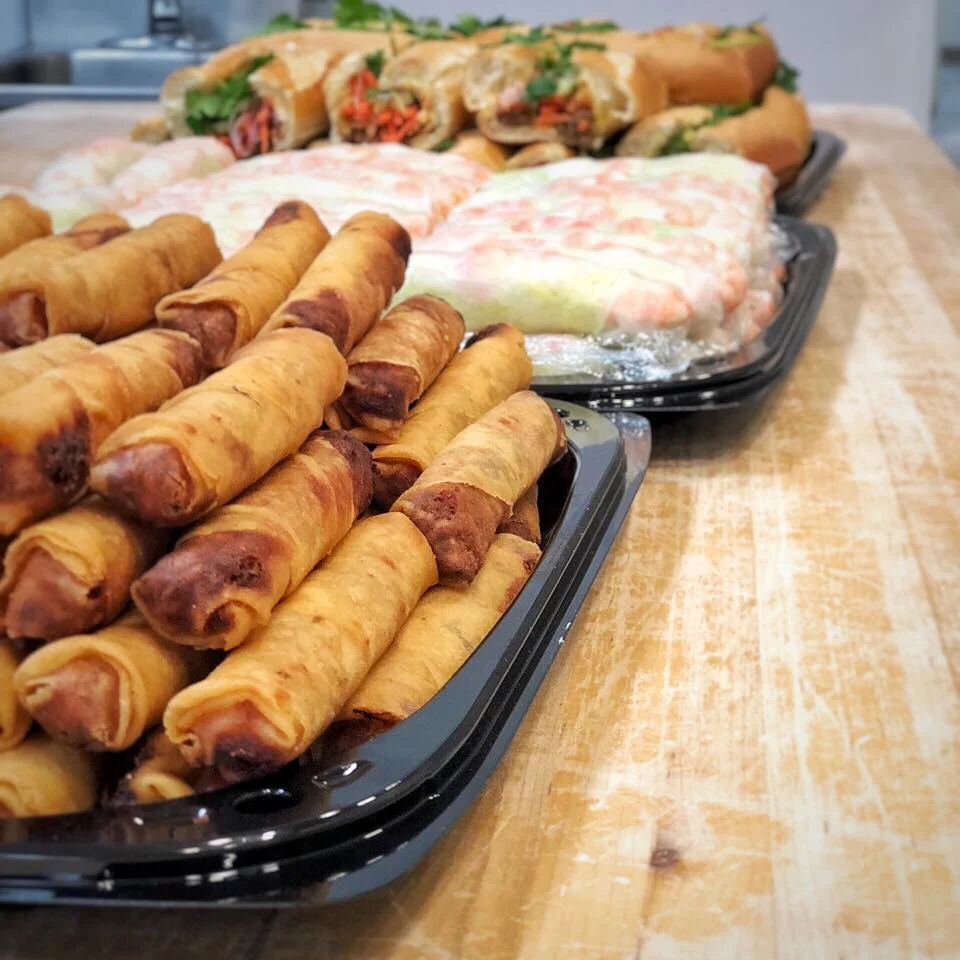 Spring Roll Tray, BánhMì SUB