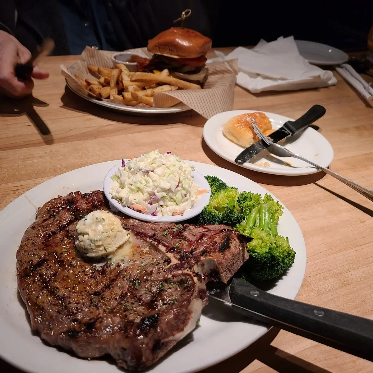 Ribeye Steak with Baked Potatoe