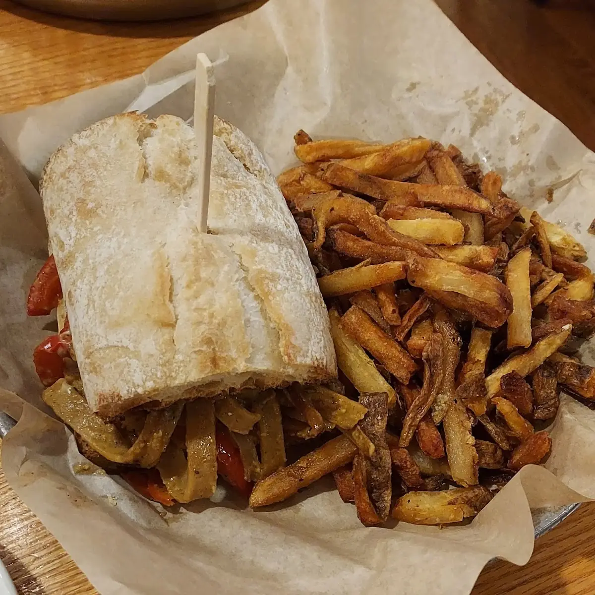 Seitan Steak & Cheese