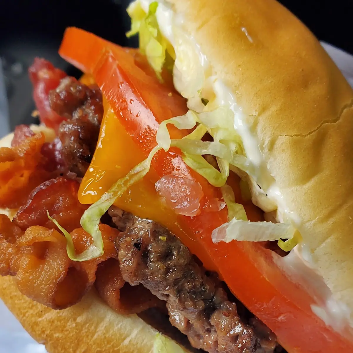 Bacon Cheddar Burger