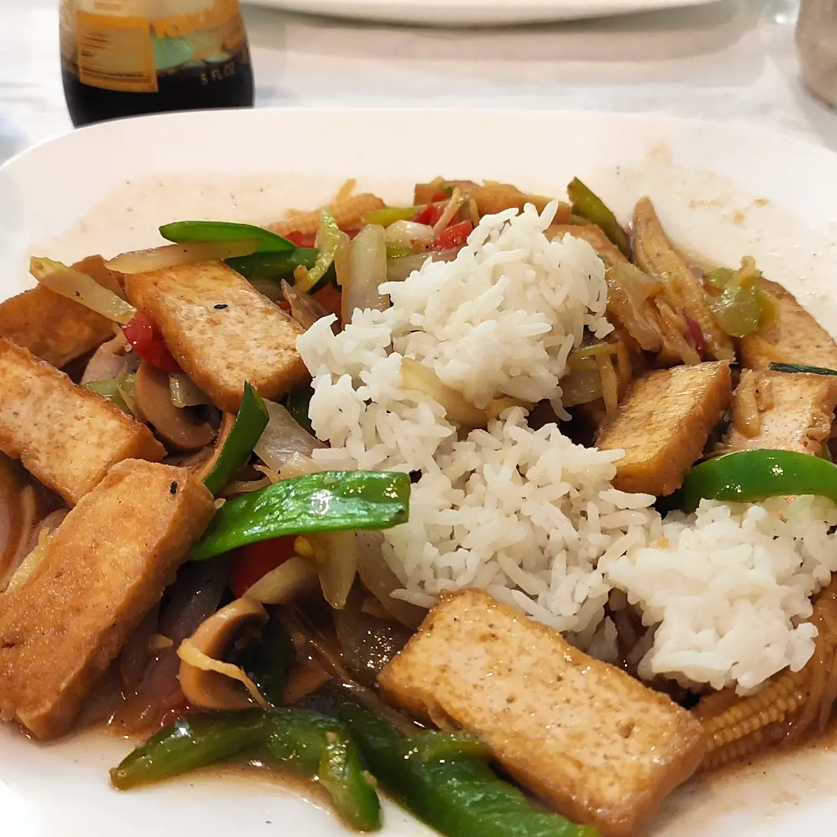 Tofu with Mixed Vegetables