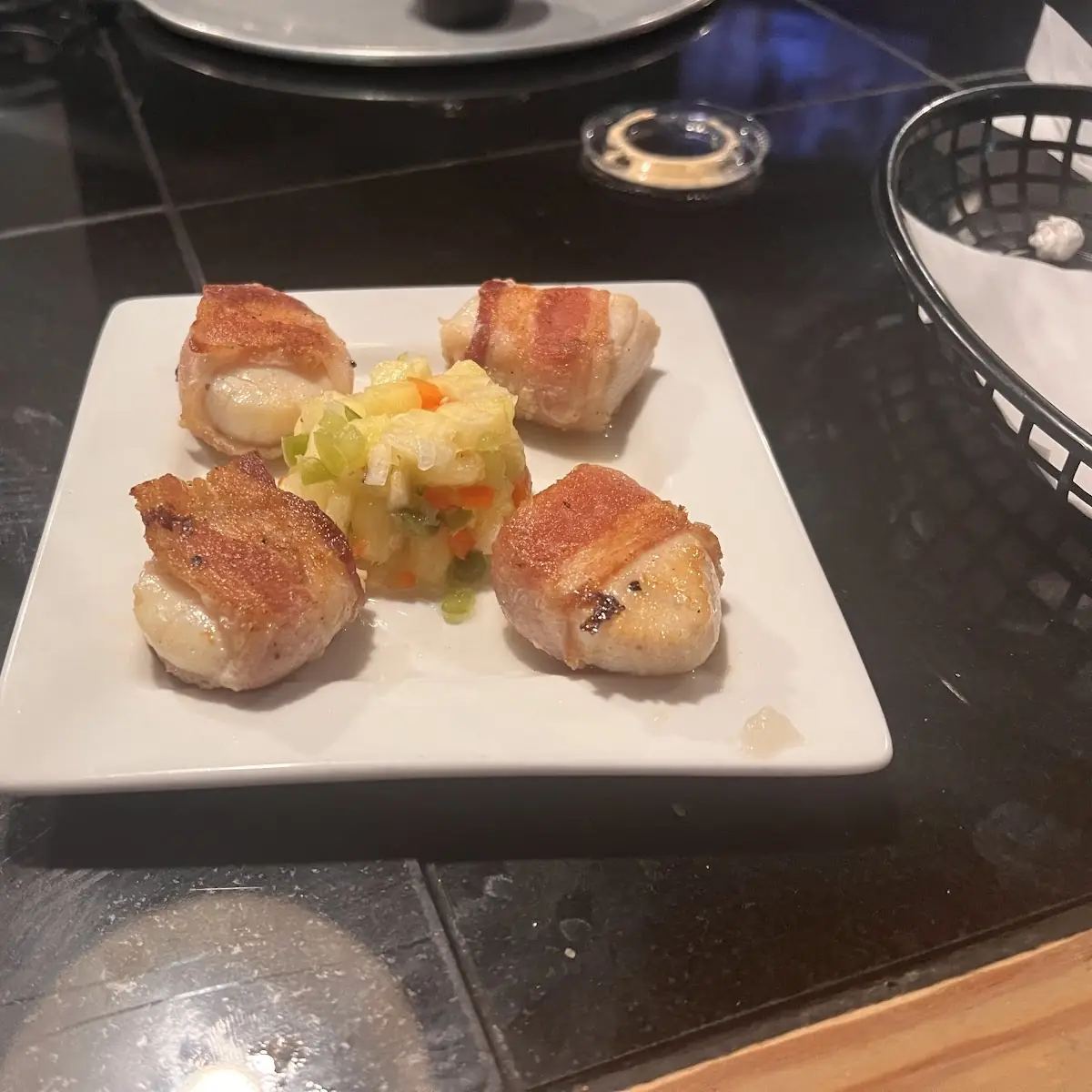 Bacon Wrapped Scallops
