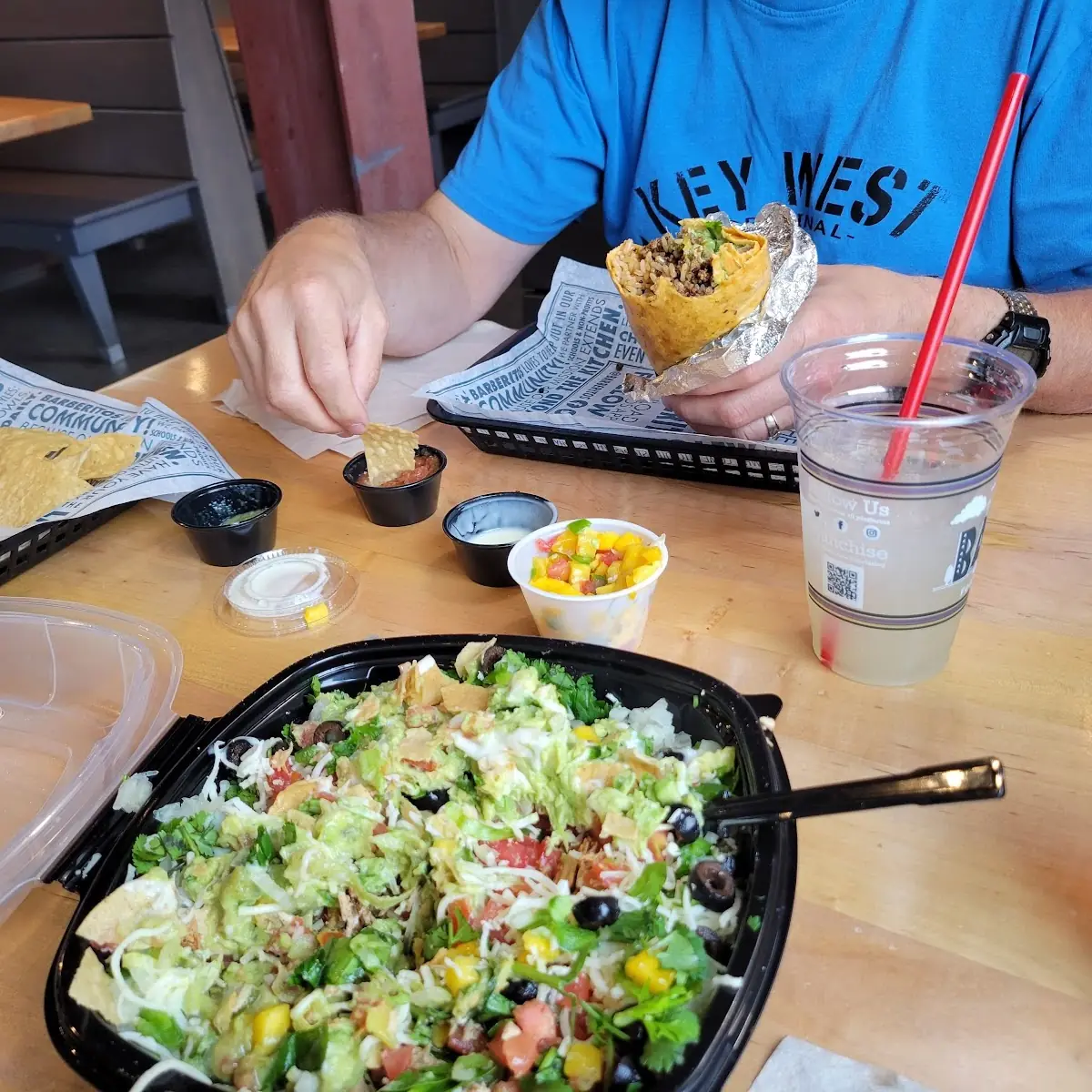 Chicken Taco Salad
