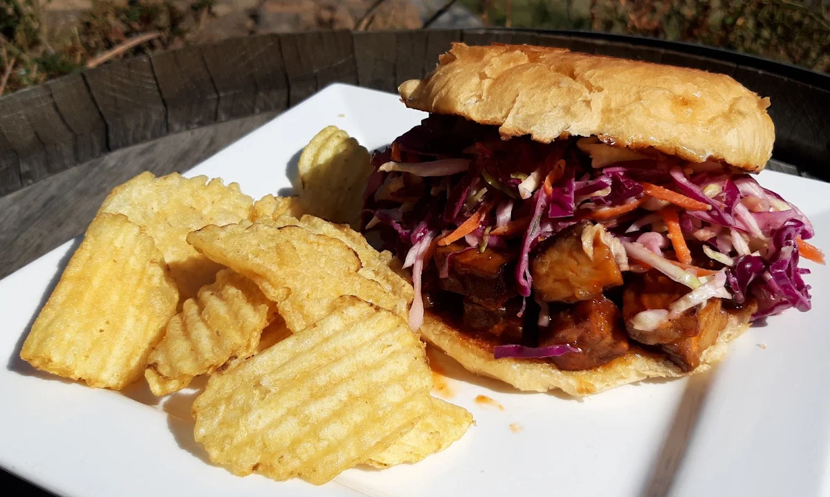 BBQ Tempeh Sandwich