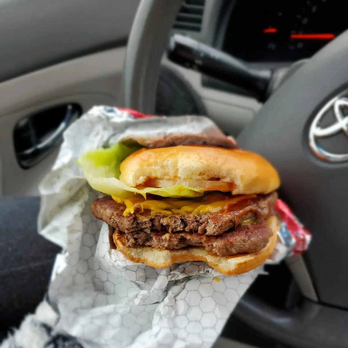Dave's Double Cheeseburger