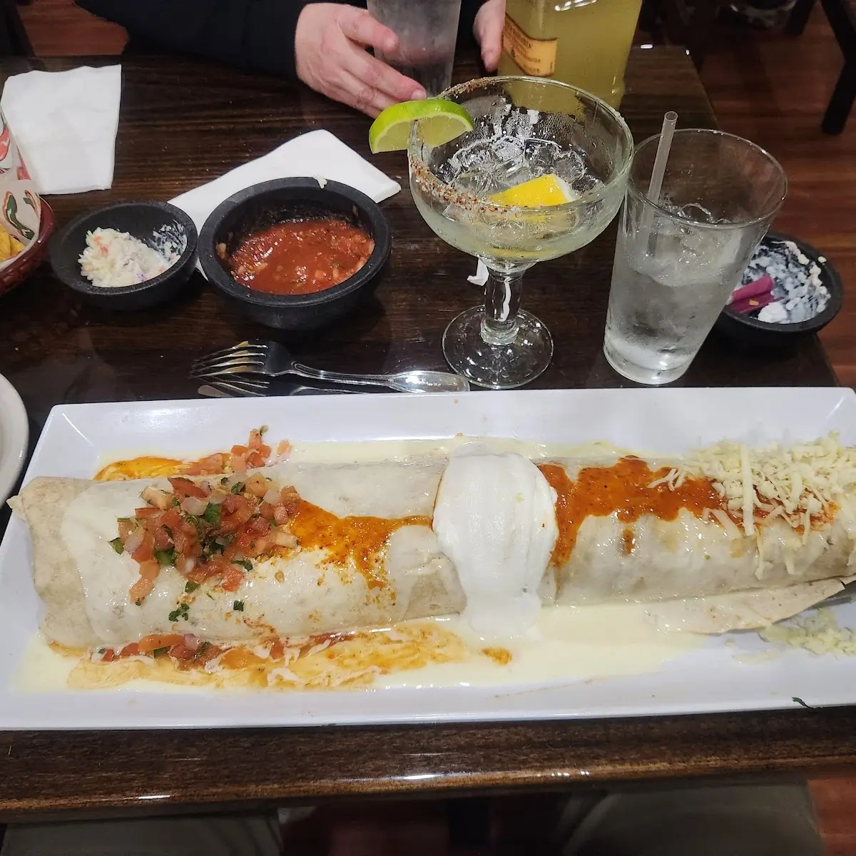 2. Vegetarian Burrito