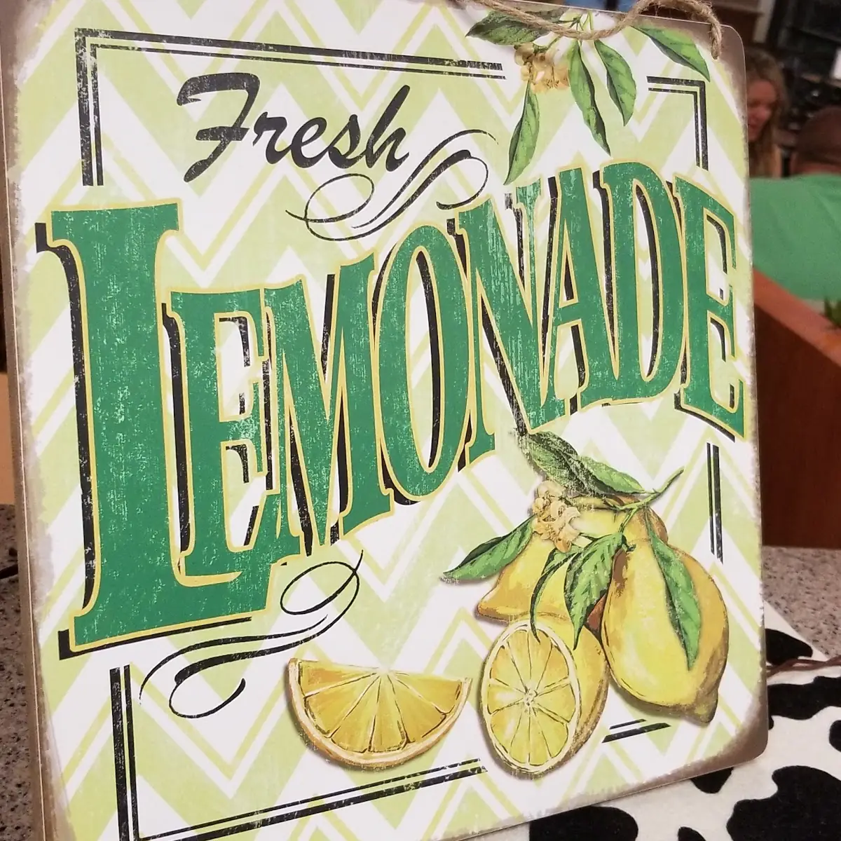 Freshly Made Lemonade