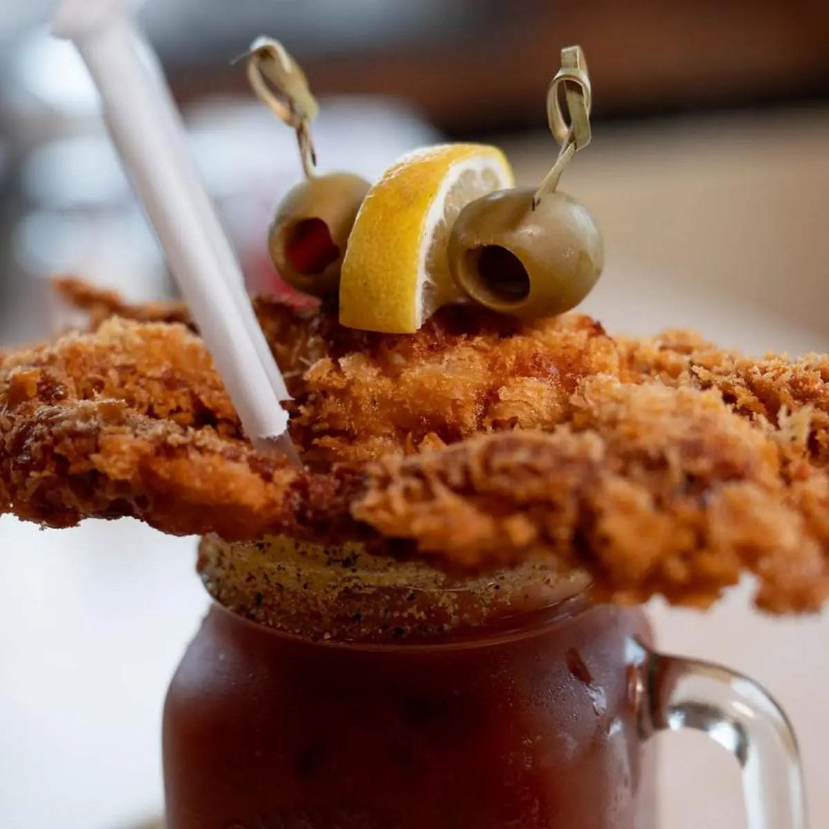 Soft Shell Crab Bloody Mary