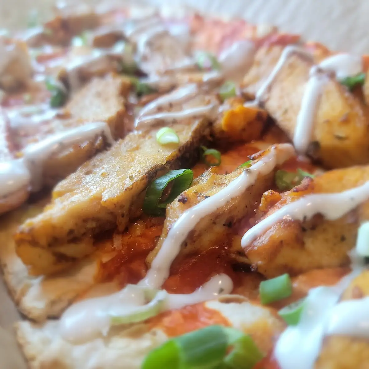Buffalo Chicken Flatbread