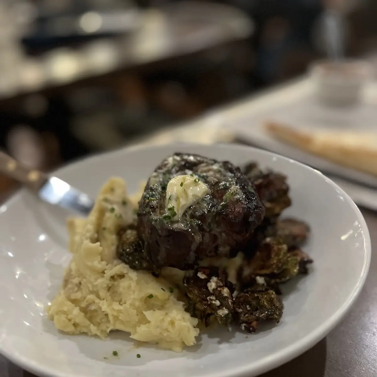 Steak and Mashed Potatoes
