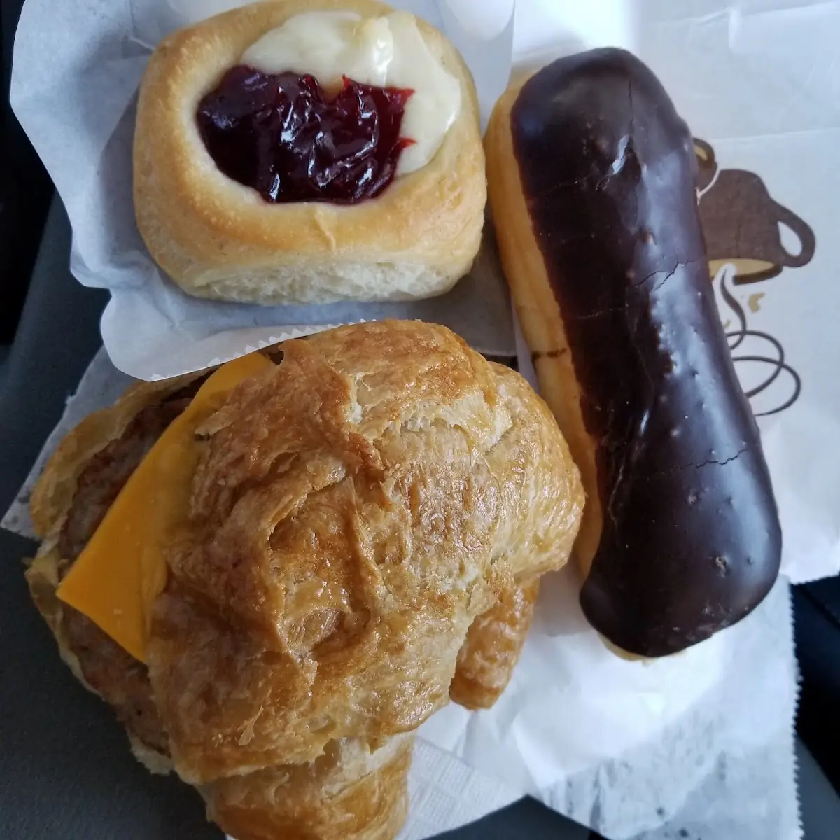 Sausage Egg Cheese Croissant