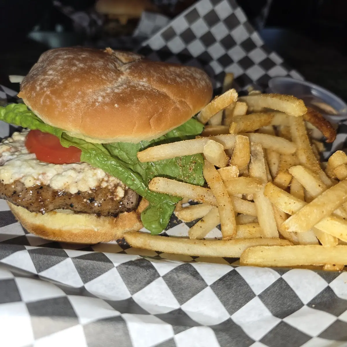 Mushroom Swiss Burger