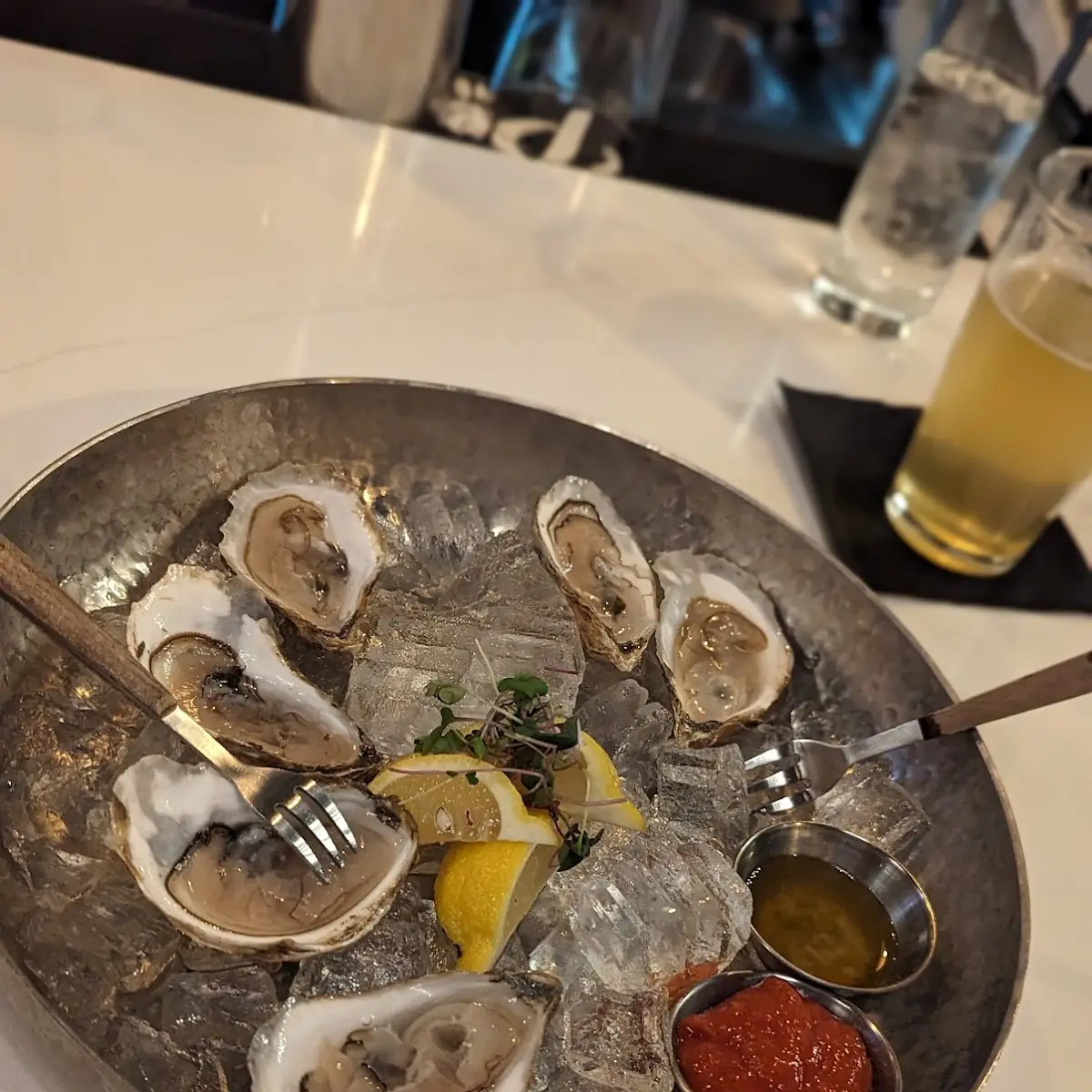 Oysters on the Half Shell