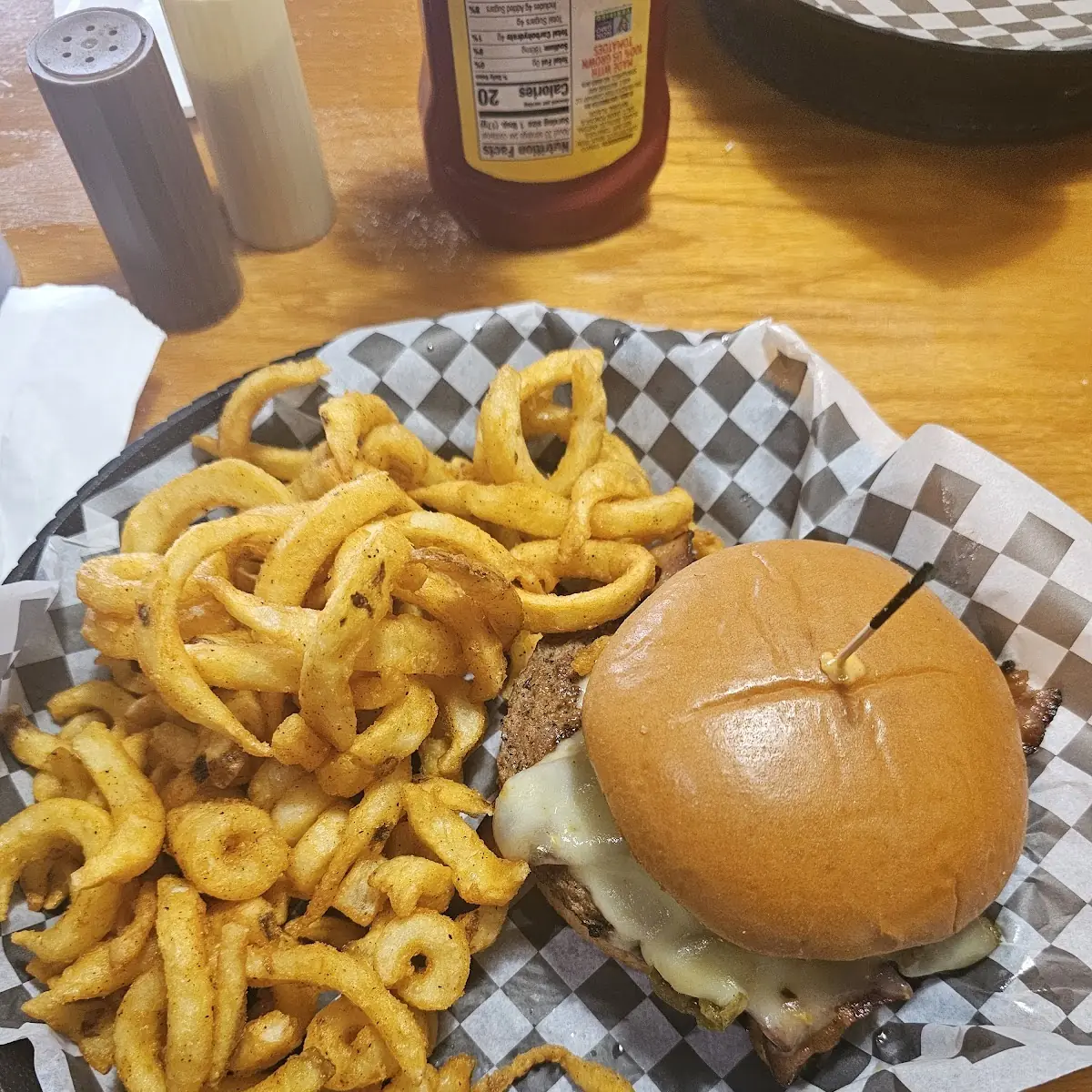 Bacon Cheeseburger Combo
