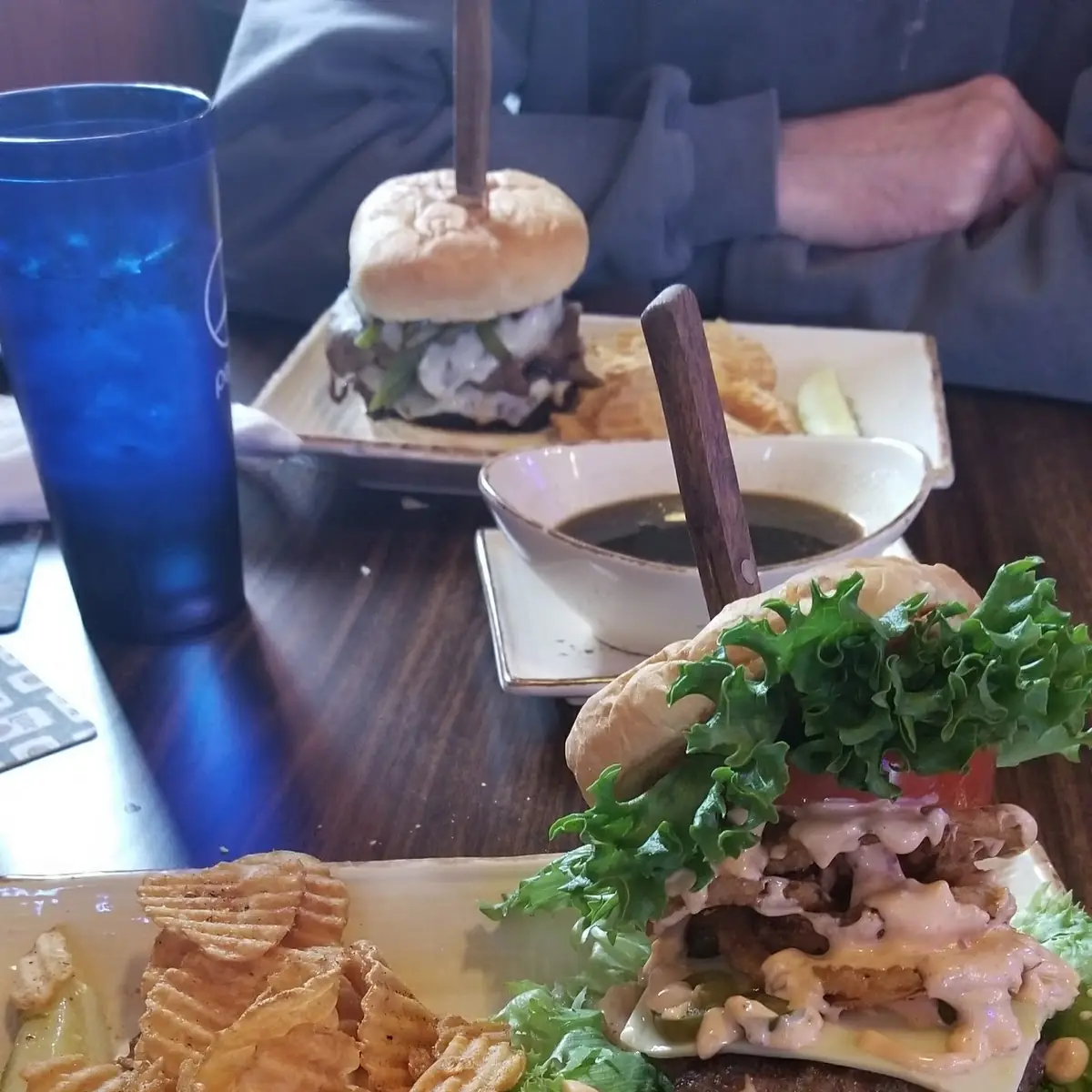 Lamb Burger & FF