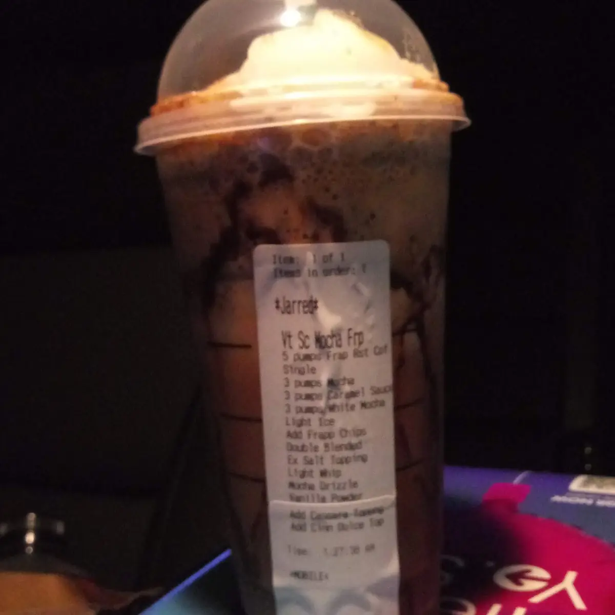 Salted Caramel Frappe
