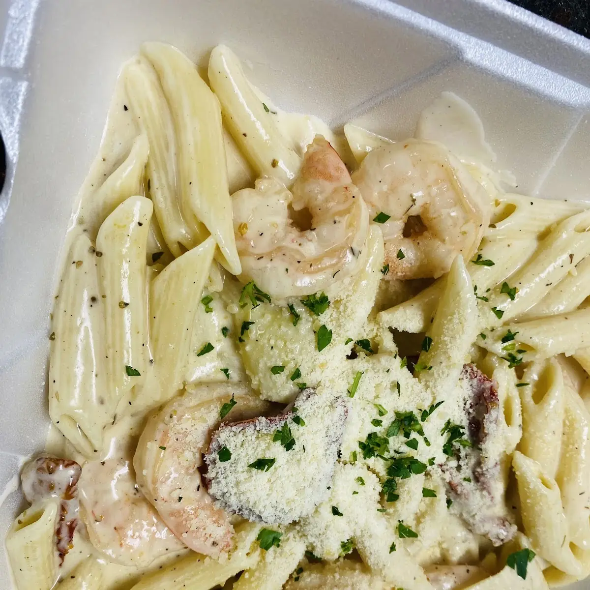 Shrimp Alfredo Pasta