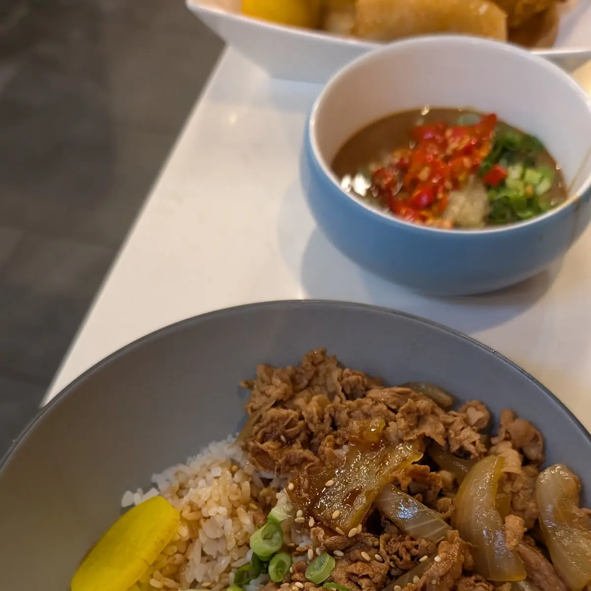 Sukiyaki Beef Rice Bowl