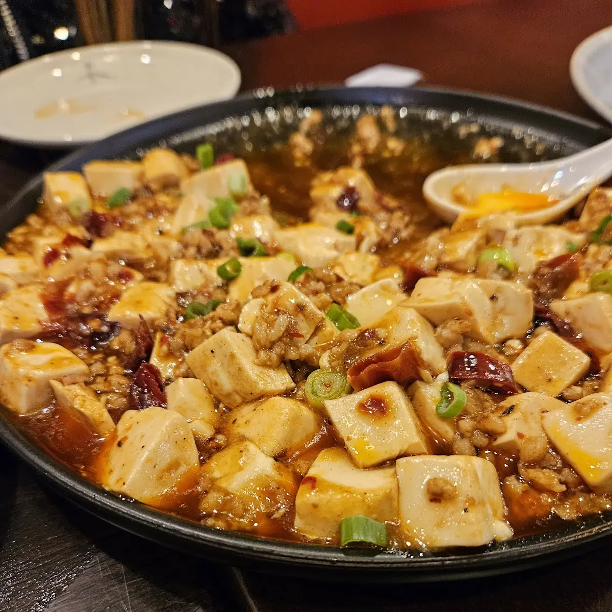 Mapo Tofu over Rice 麻婆豆腐盖饭