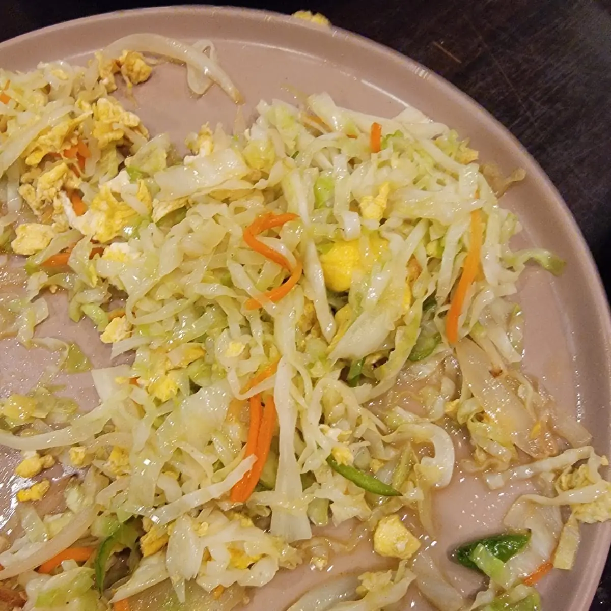 Stir Fried Cabbage