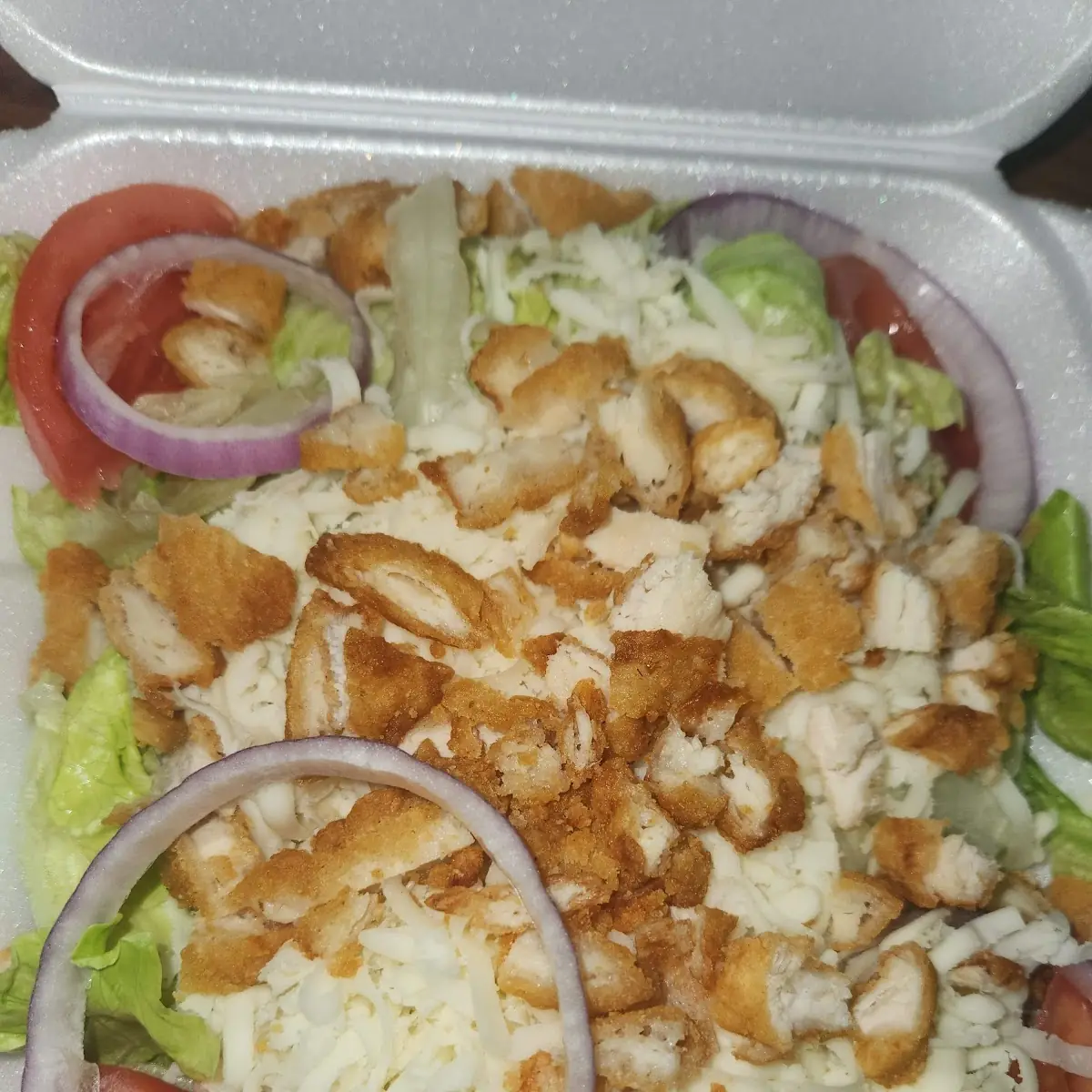 Crispy Chicken Salad