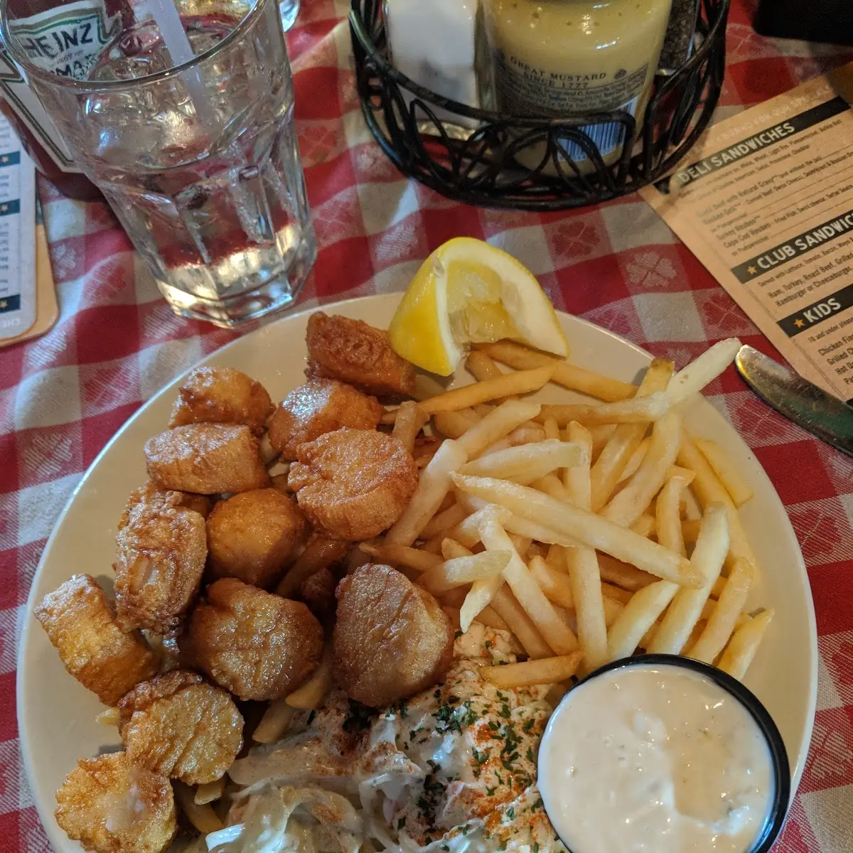 Fried Scallops