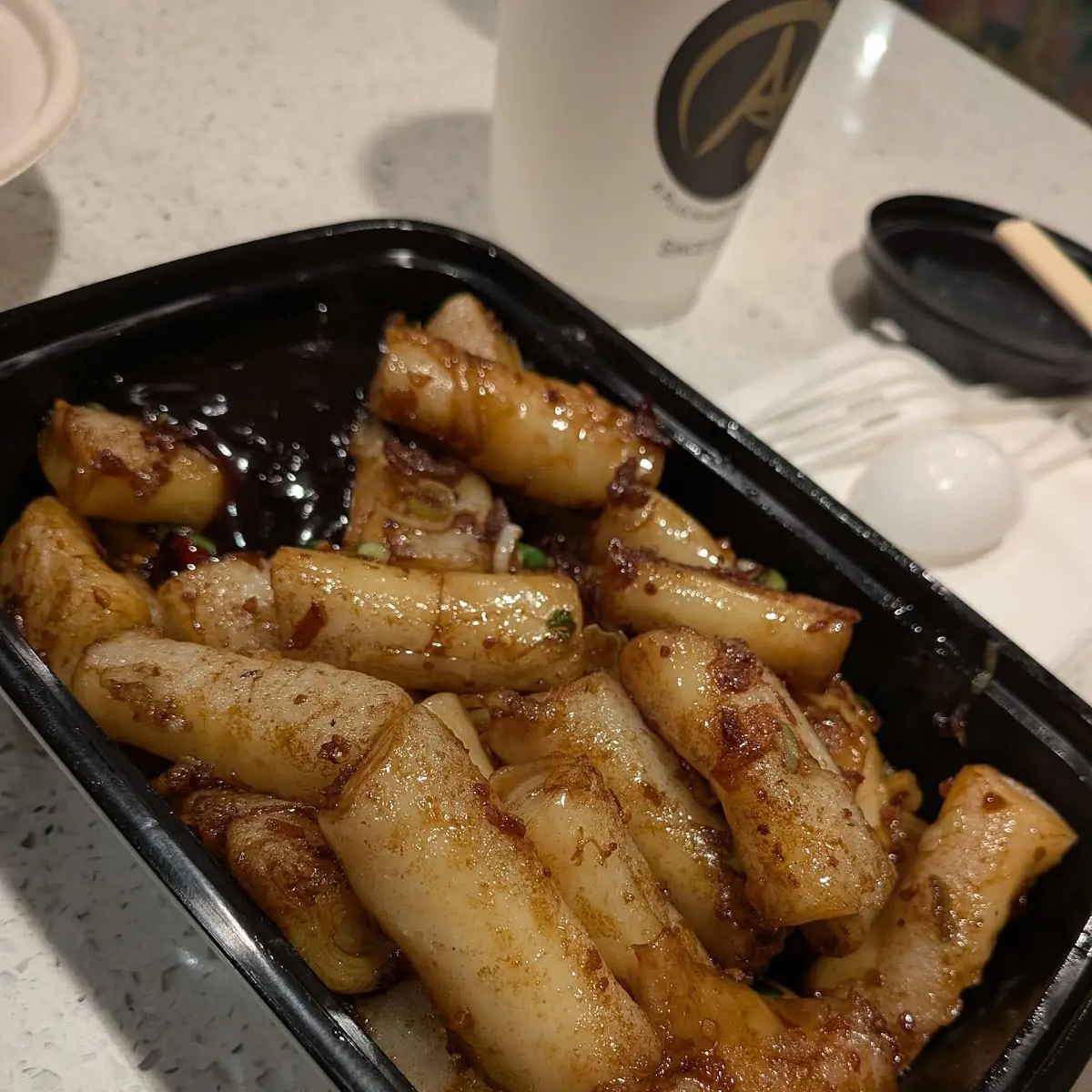 XO Sauce Pan Fried Rice Roll
