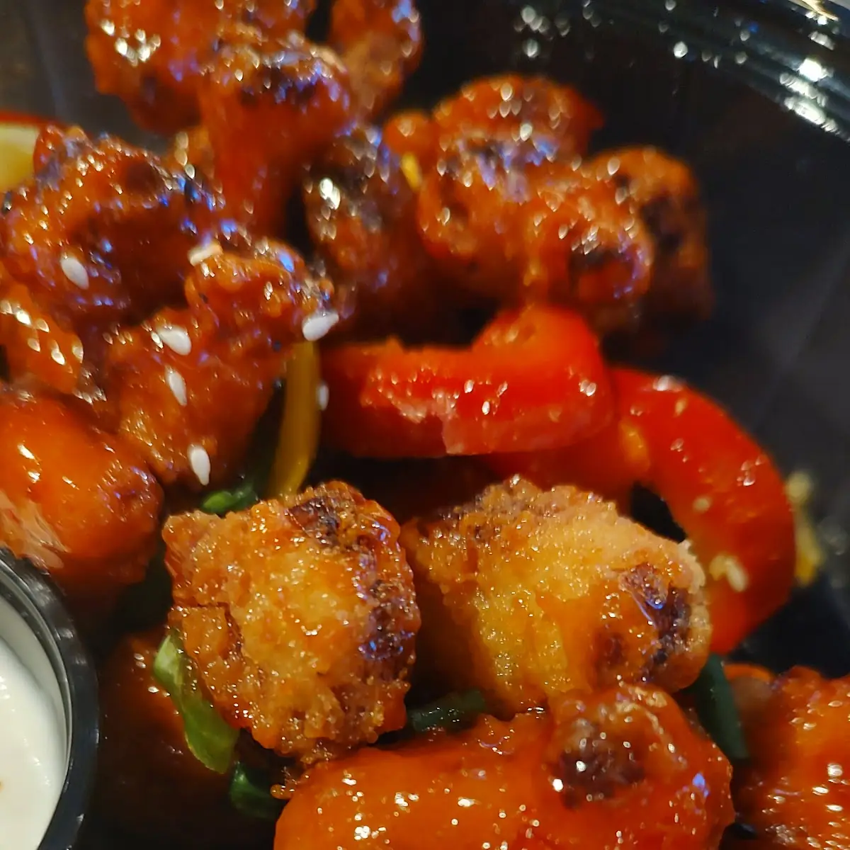 Asian Zing Cauliflower Wings