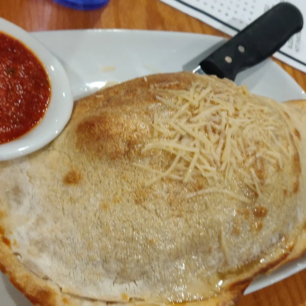 Meatball Calzone
