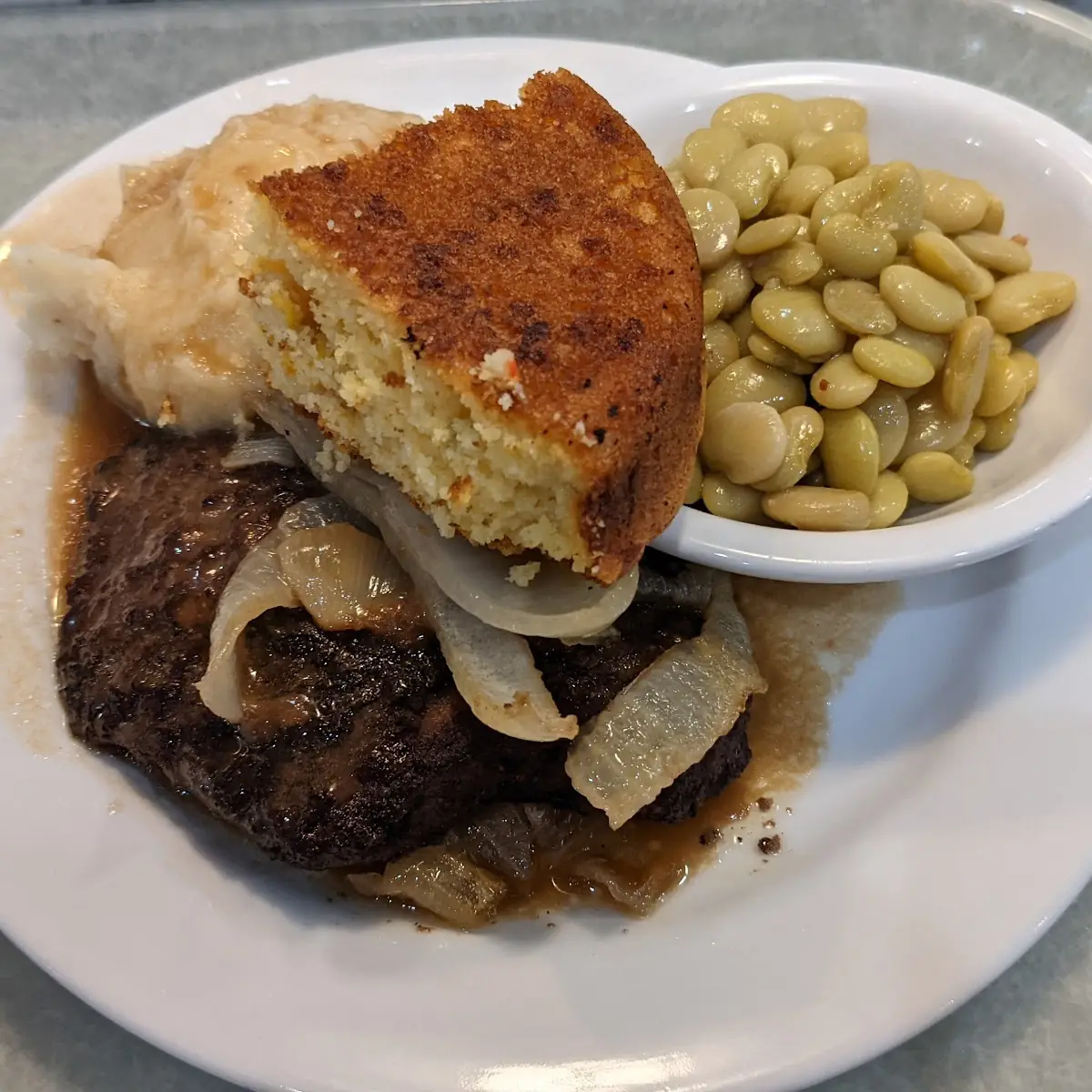 Hamburger Steak Meal