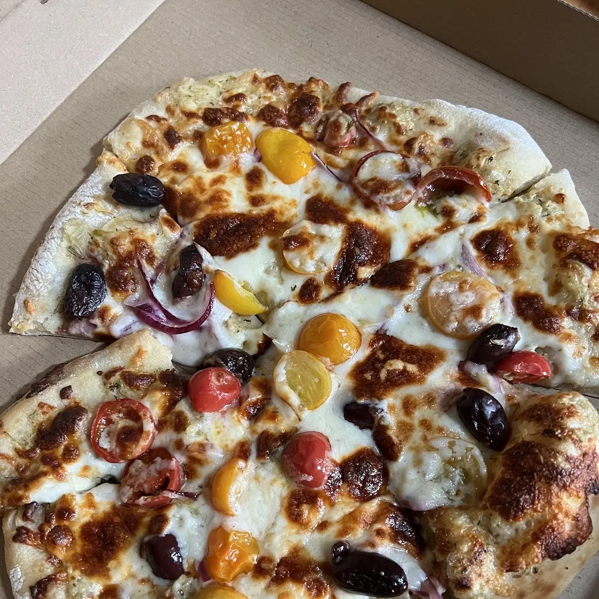 Artichoke Pesto Pizza