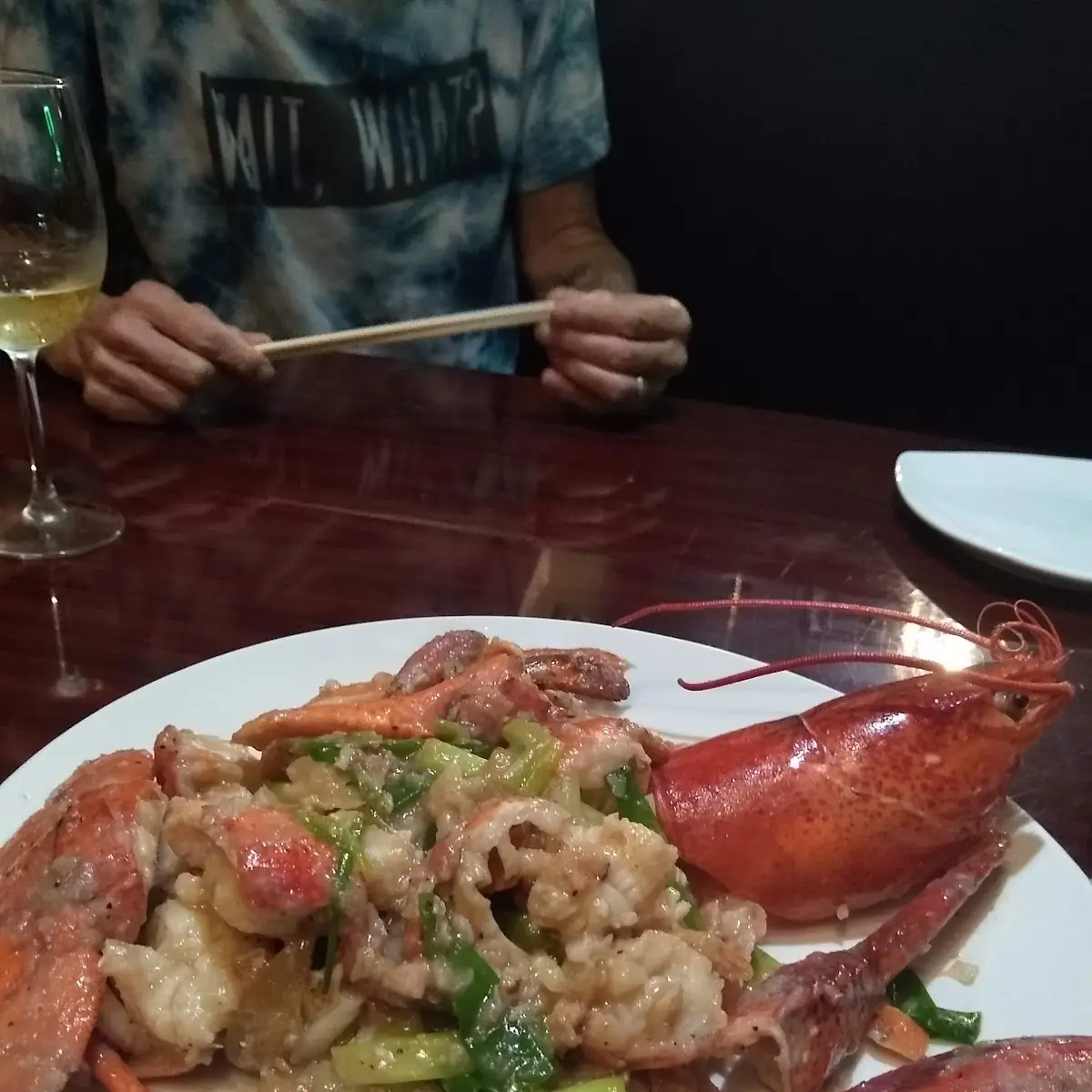 Ginger Scallion Lobster