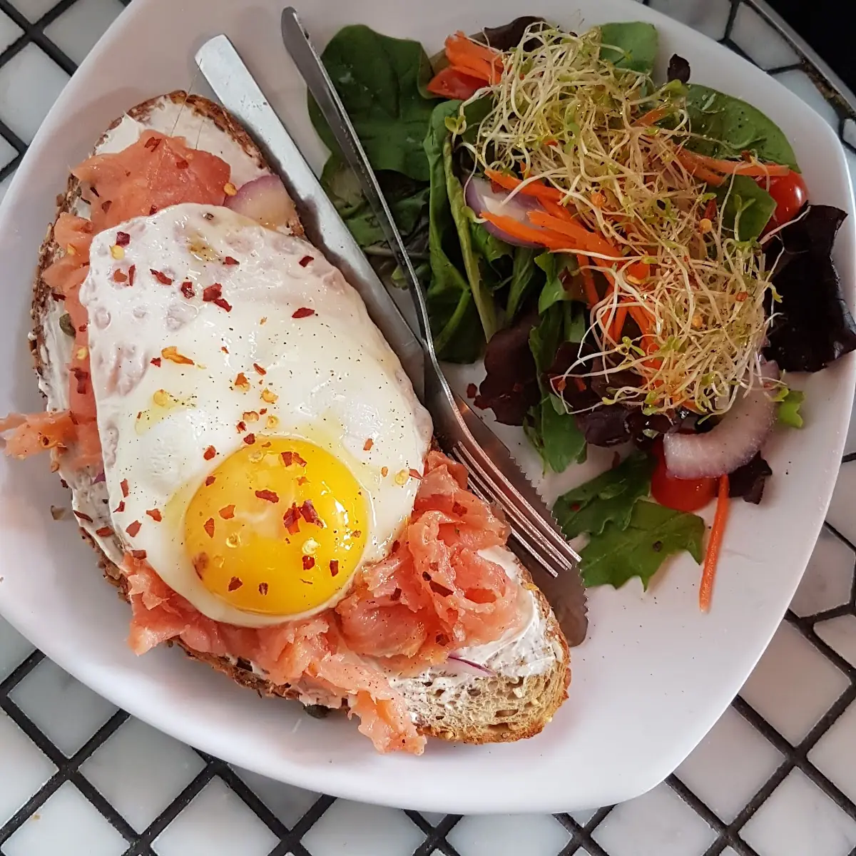 Salmon on Toast