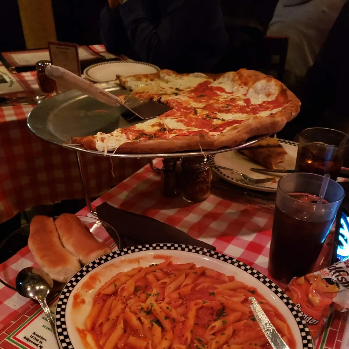 Cheese and Tomato Pizza & Penne Pasta